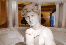 Statue of David’s 3D twin stands tall at Expo 2020