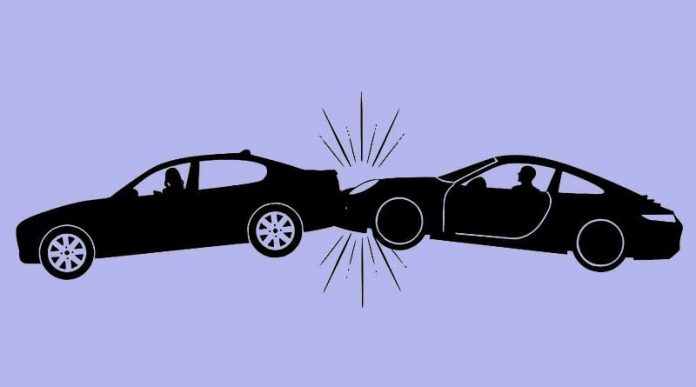 20220210-car-crash-on-d63-delays-commute