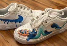 Street style: Art you can wear: The latest fashion trend you should per-shoe!